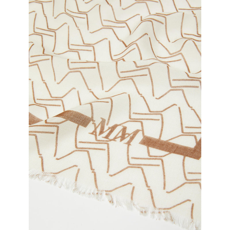 Foulard in garza di lana e modal - CAMMELLO MAXMARA MM