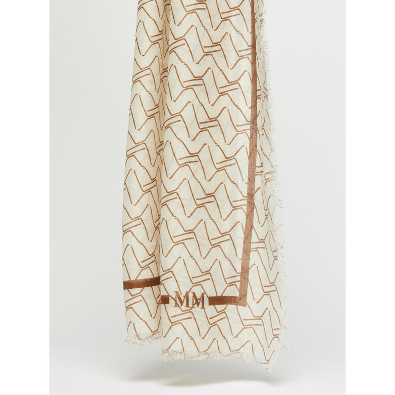 Foulard in garza di lana e modal - CAMMELLO MAXMARA MM