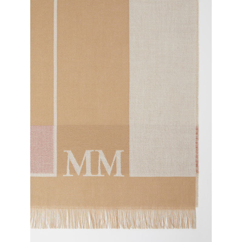 Stola realizzata in cotone e lana MAXMARA MM