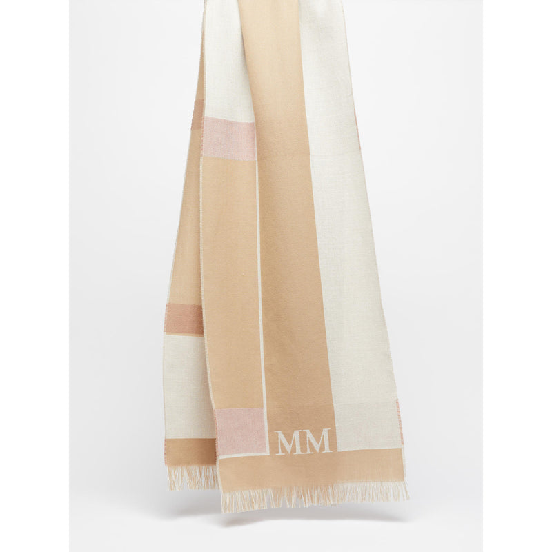 Stola realizzata in cotone e lana MAXMARA MM