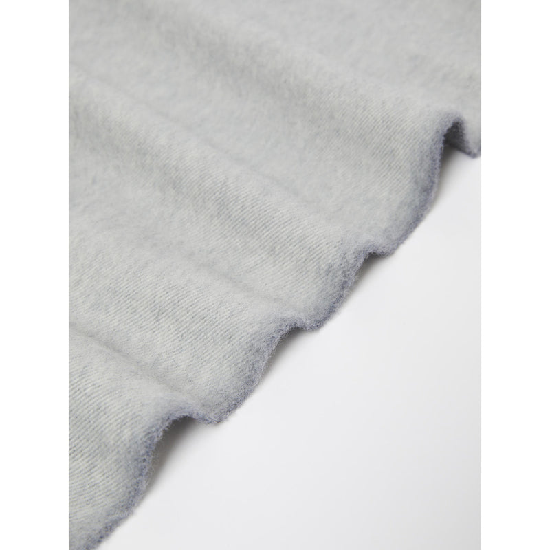 Stola in filato garzato di pura lana - GRIGIO CHIARO MAXMARA MM