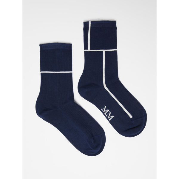 Calzini longuette a coste in cotone MAXMARA MM
