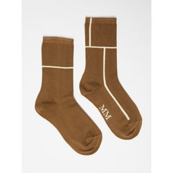 Calzini longuette a coste in cotone MAXMARA MM