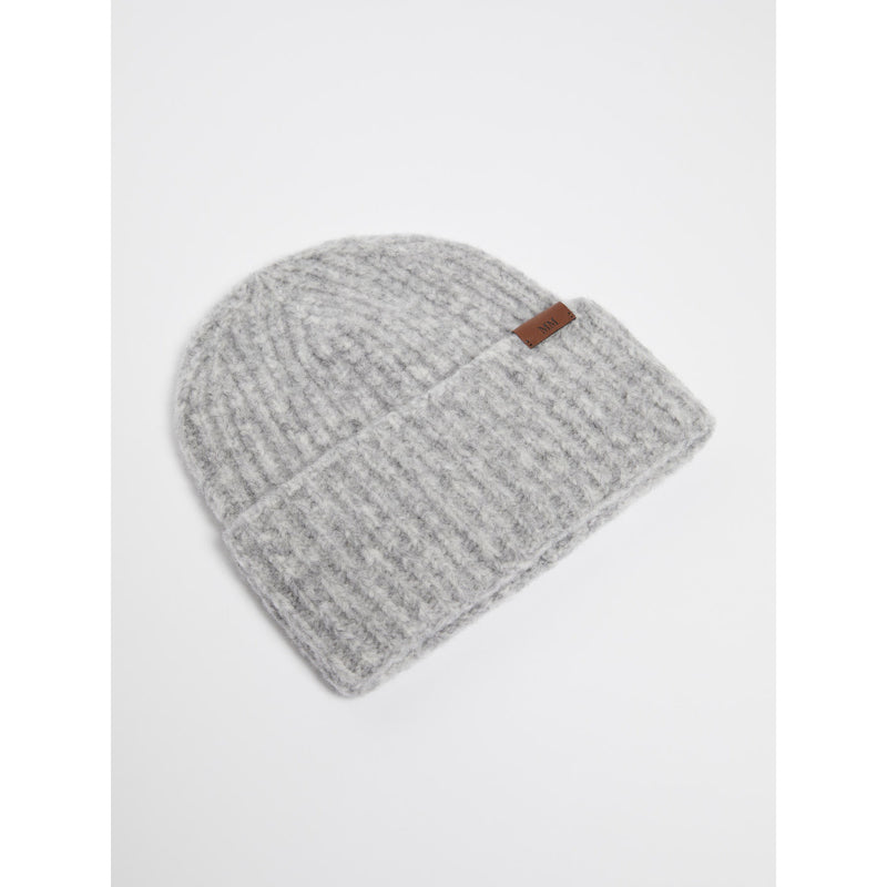 Berretto in filato di mista lana cardata - GRIGIO CHIARO MAXMARA MM