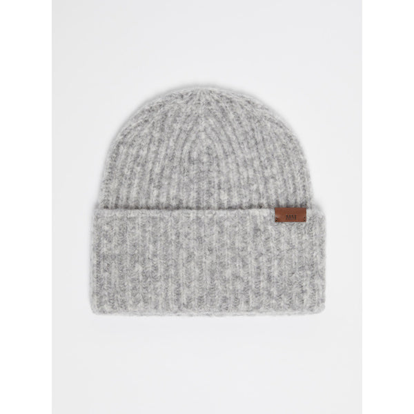 Berretto in filato di mista lana cardata - GRIGIO CHIARO MAXMARA MM