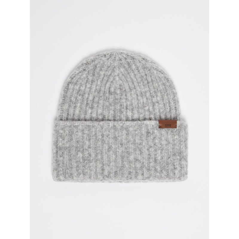 Berretto in filato di mista lana cardata - GRIGIO CHIARO MAXMARA MM