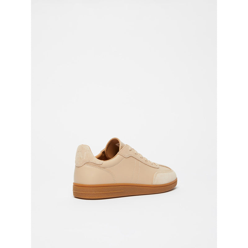 Sneakers basse con tomaia effetto pelle MAXMARA MM