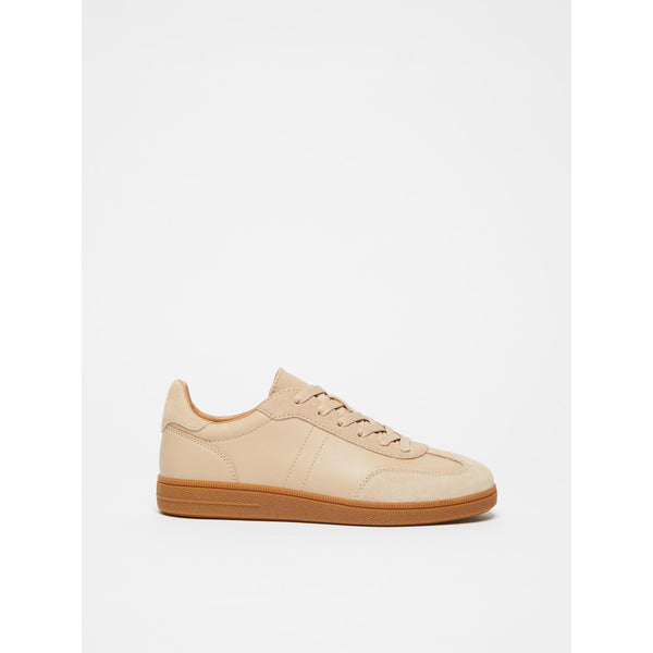 Sneakers basse con tomaia effetto pelle MAXMARA MM