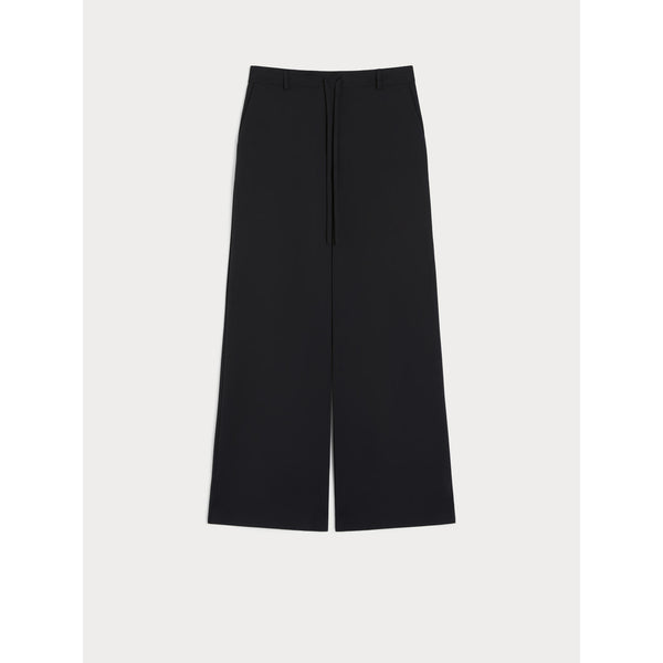 Pantaloni in jersey dalla linea dritta - NERO MAXMARA MM