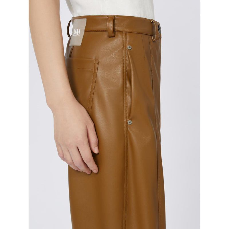 Pantaloni in morbido jersey effetto nappa MAXMARA MM