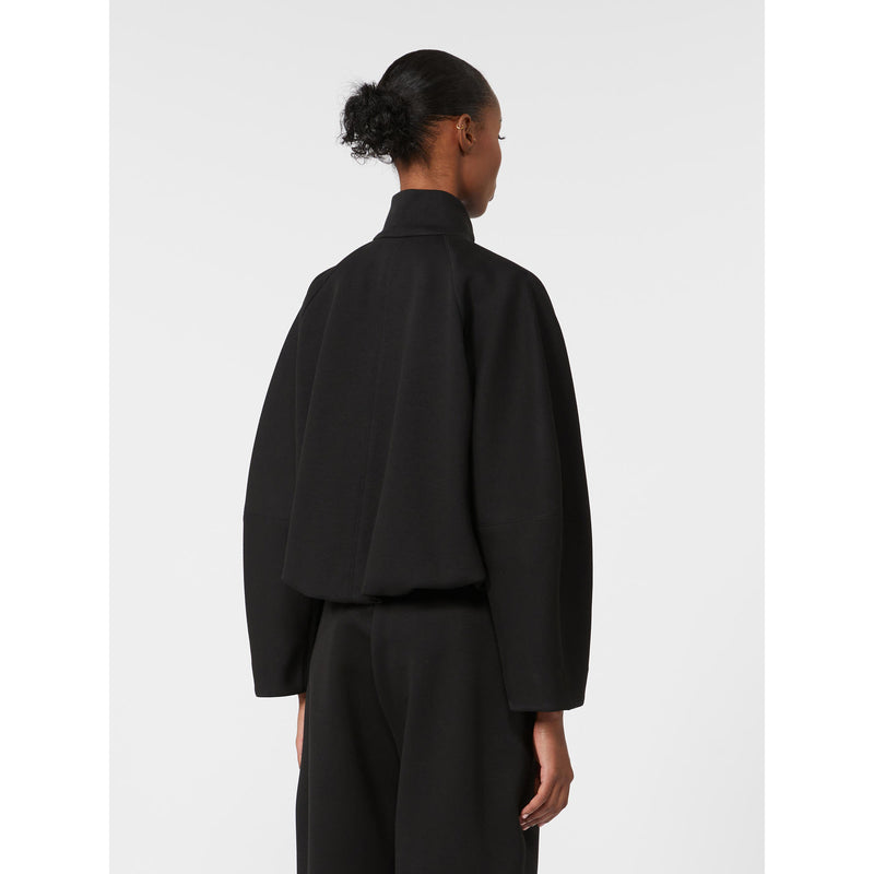 Felpa crop over - NERO MAXMARA MM