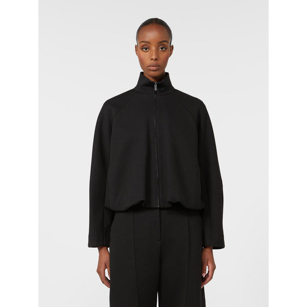 Felpa crop over - NERO MAXMARA MM