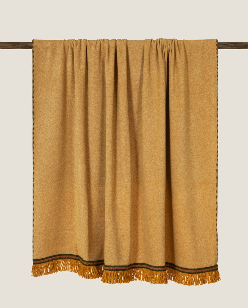 PLAID Soft Bamboo Midi Torchon zafferano FRATI HOME