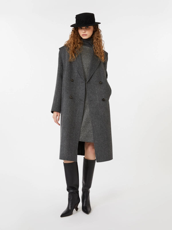 Cappotto 2-in-1 in drap di lana - ANTRACITE WEEKEND MAXMARA
