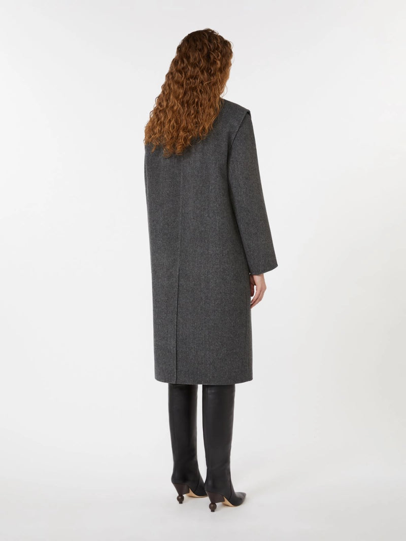 Cappotto 2-in-1 in drap di lana - ANTRACITE WEEKEND MAXMARA