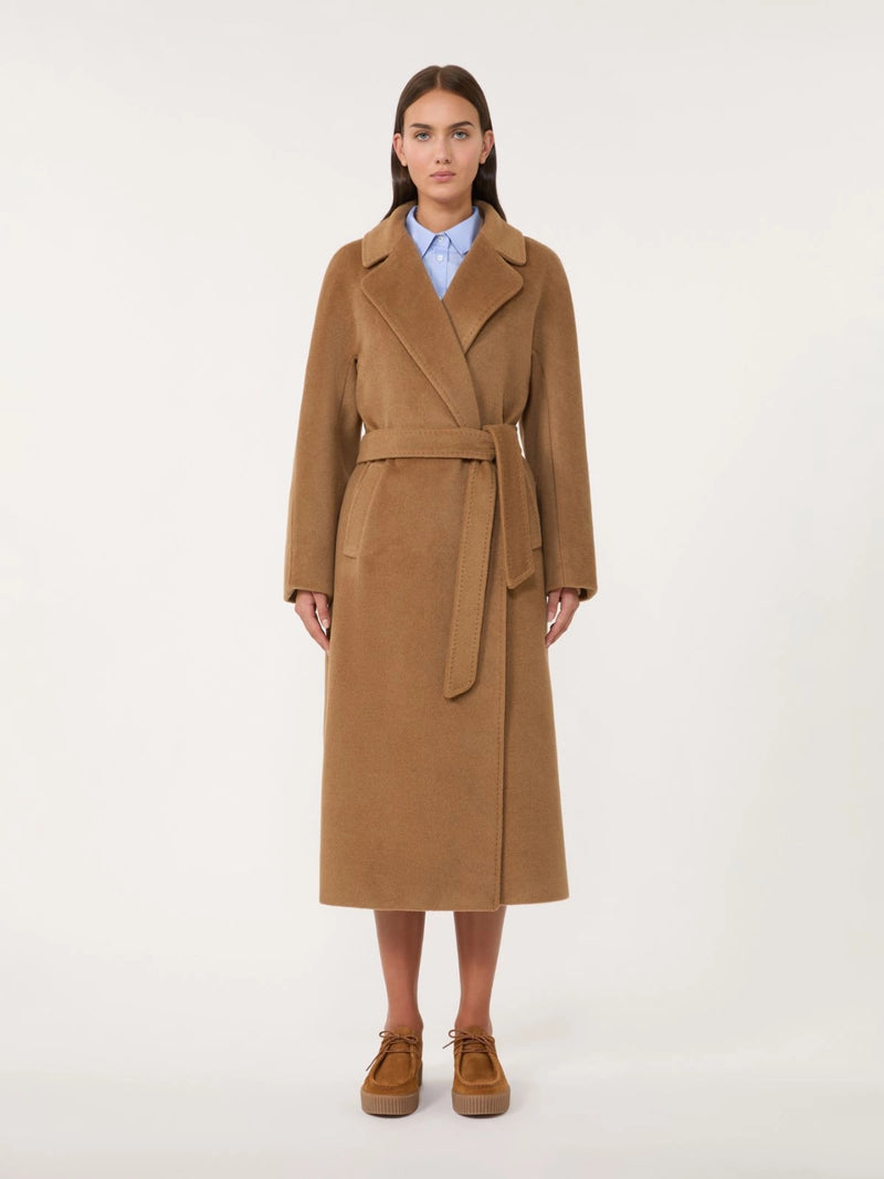 Cappotto lungo in lana e alpaca - CAMMELLO WEEKEND MAXMARA