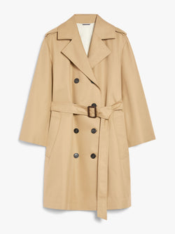 Trench doppiopetto in gabardina antigoccia WEEKEND MAXMARA
