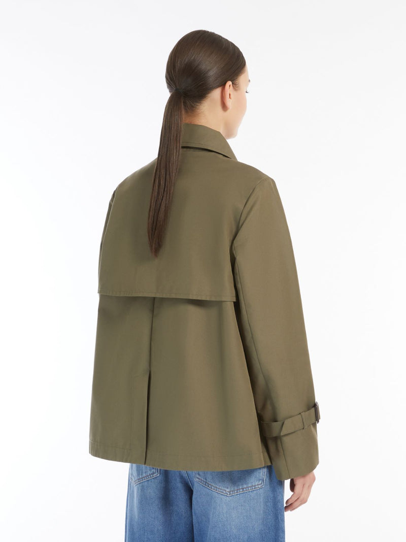 Trench corto in gabardina antigoccia WEEKEND MAXMARA