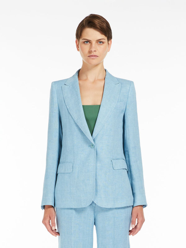 BLAZER MONOPETTO IN LINO weekend maxmara