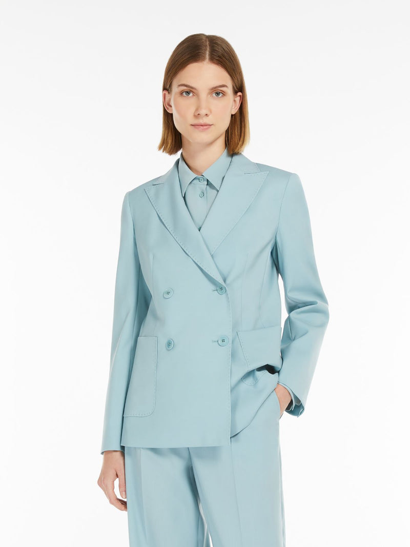Blazer doppiopetto in tela di lana stretch WEEKEND MaxMara
