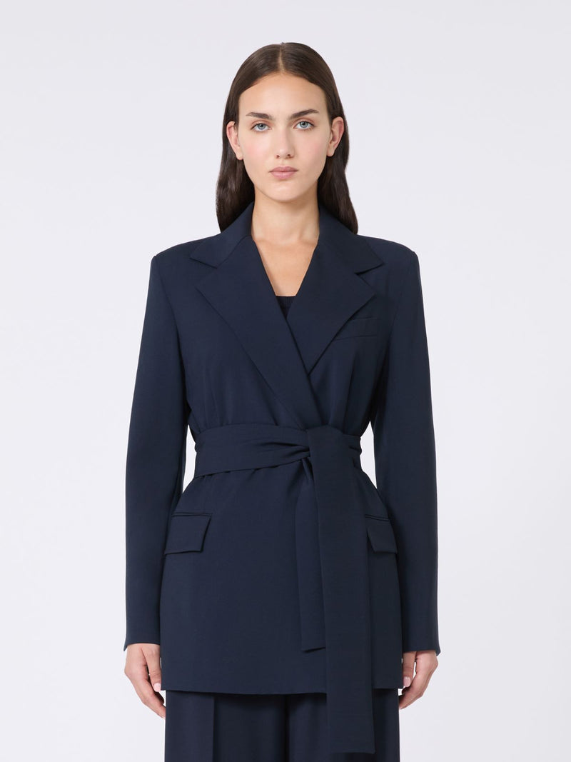 Giacca in lana con cintura WEEKEND MAXMARA
