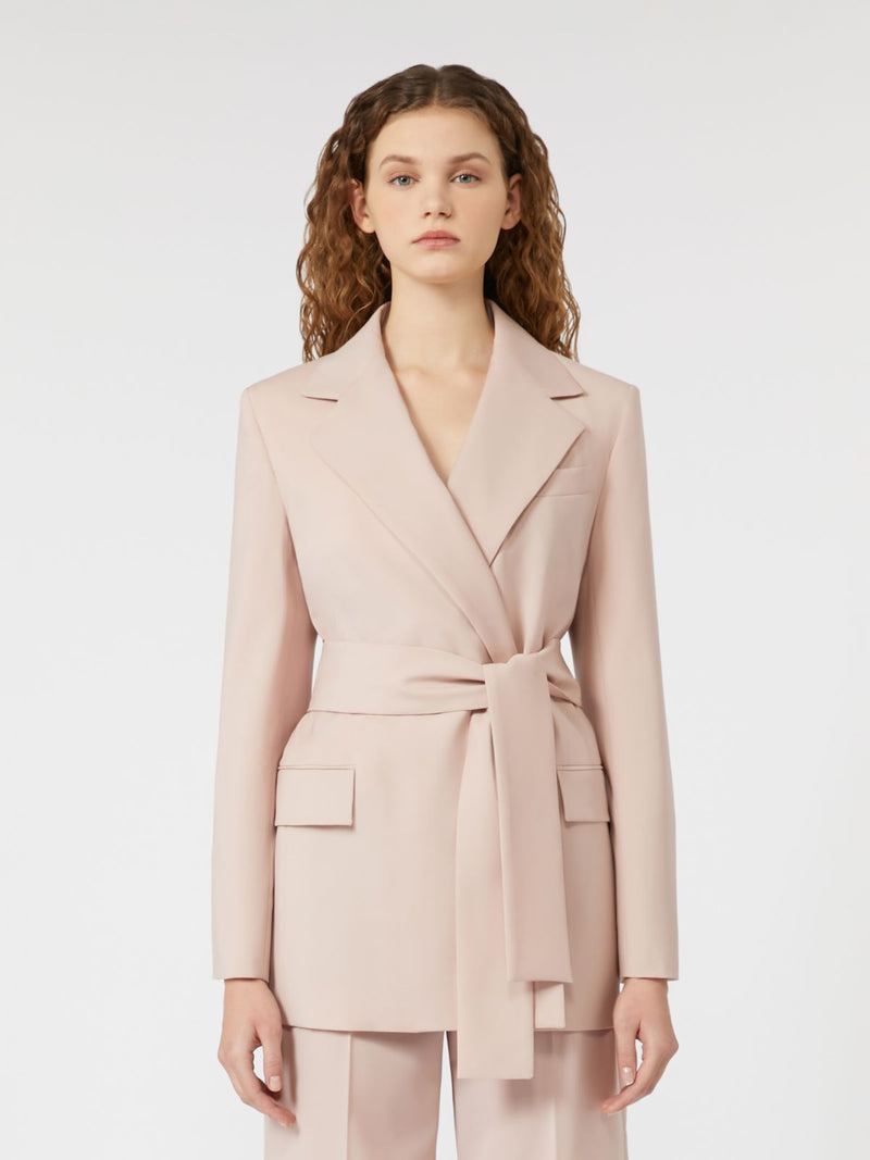 Giacca in lana con cintura WEEKEND MAXMARA