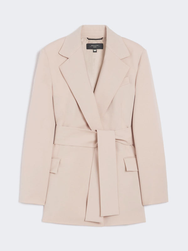 Giacca in lana con cintura WEEKEND MAXMARA