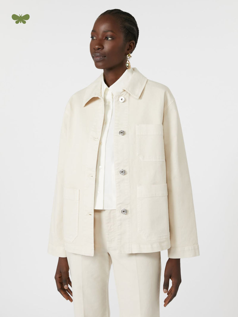 Giacca dritta in bull di cotone WEEKEND MAXMARA