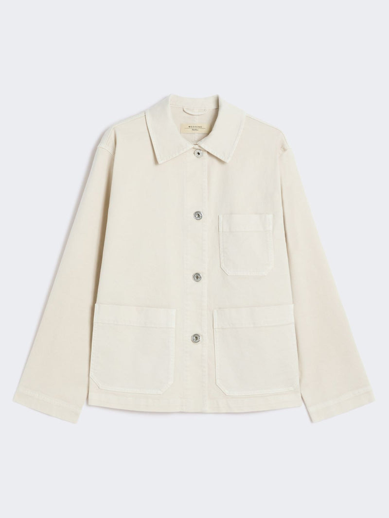 Giacca dritta in bull di cotone WEEKEND MAXMARA