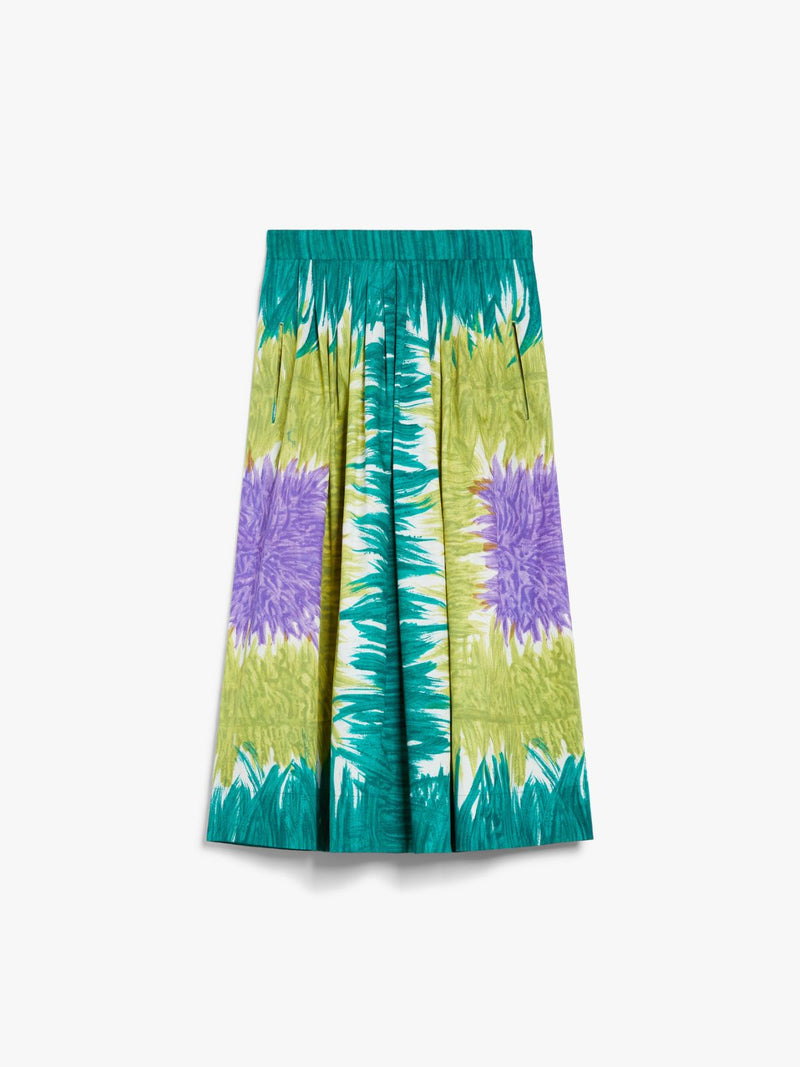 Gonna in popeline stampato WEEKEND MAXMARA