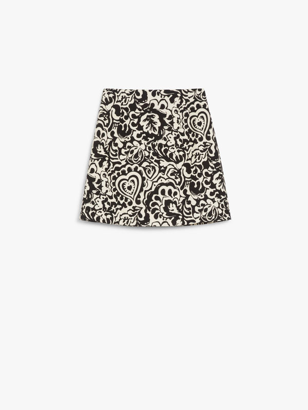 Gonna corta in cotone stampato WEEKEND MAXMARA