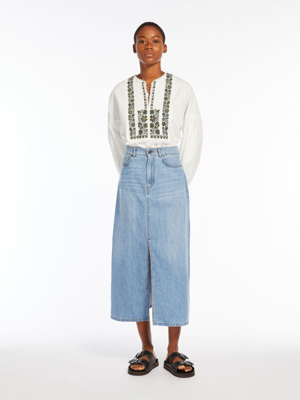 GONNA LUNGA IN DENIM weekend maxmara