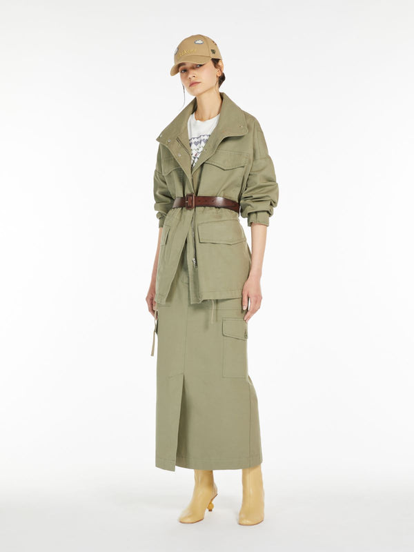 Gonna lunga in canvas di cotone  WEEKEND MAXMARA