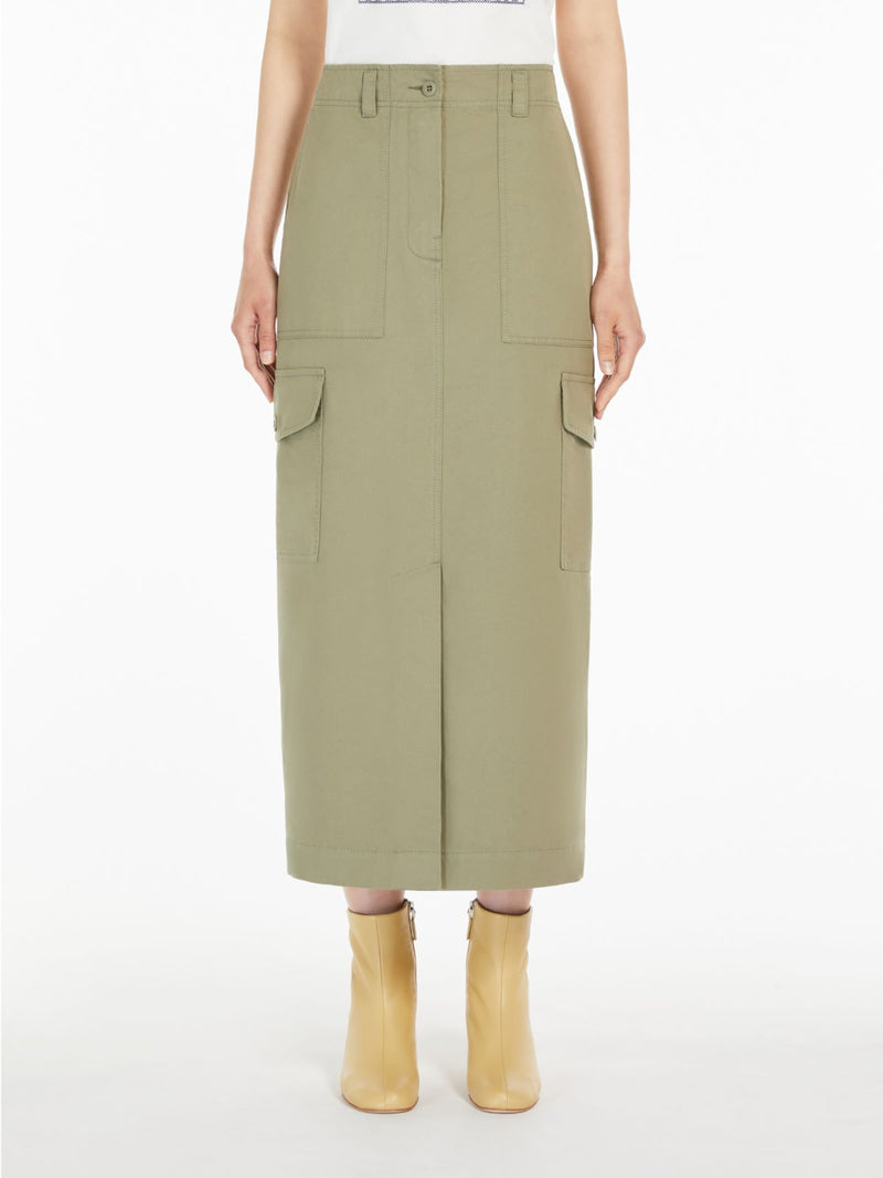 Gonna lunga in canvas di cotone  WEEKEND MAXMARA
