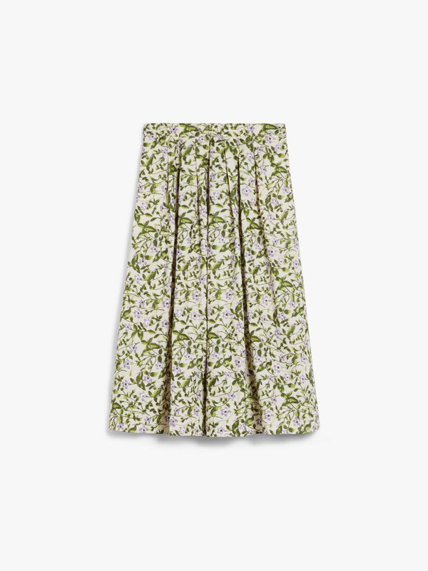 Gonna a pieghe in cotone WEEKEND MAXMARA