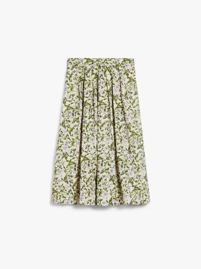 Gonna a pieghe in cotone WEEKEND MAXMARA