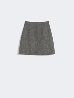 Gonna in lana chevron - GRIGIO SCURO WEEKEND MAXMARA