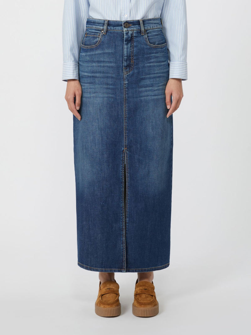 Gonna 5 tasche in denim WEEKEND MAXMARA