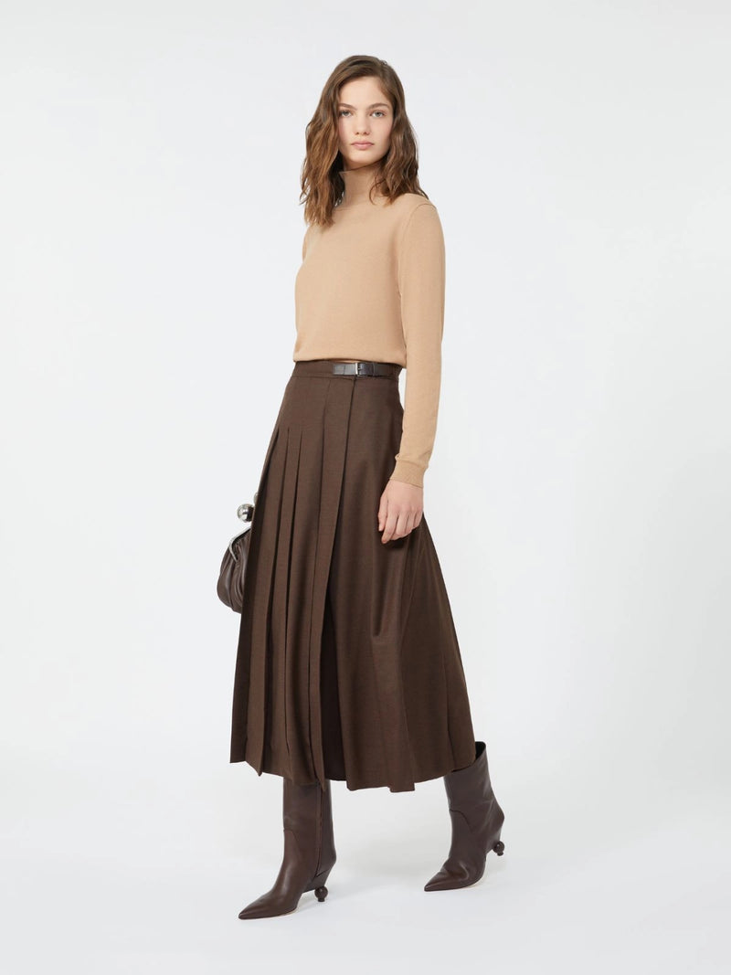 Gonna portafoglio in lana - CIOCCOLATO WEEKEND MAXMARA