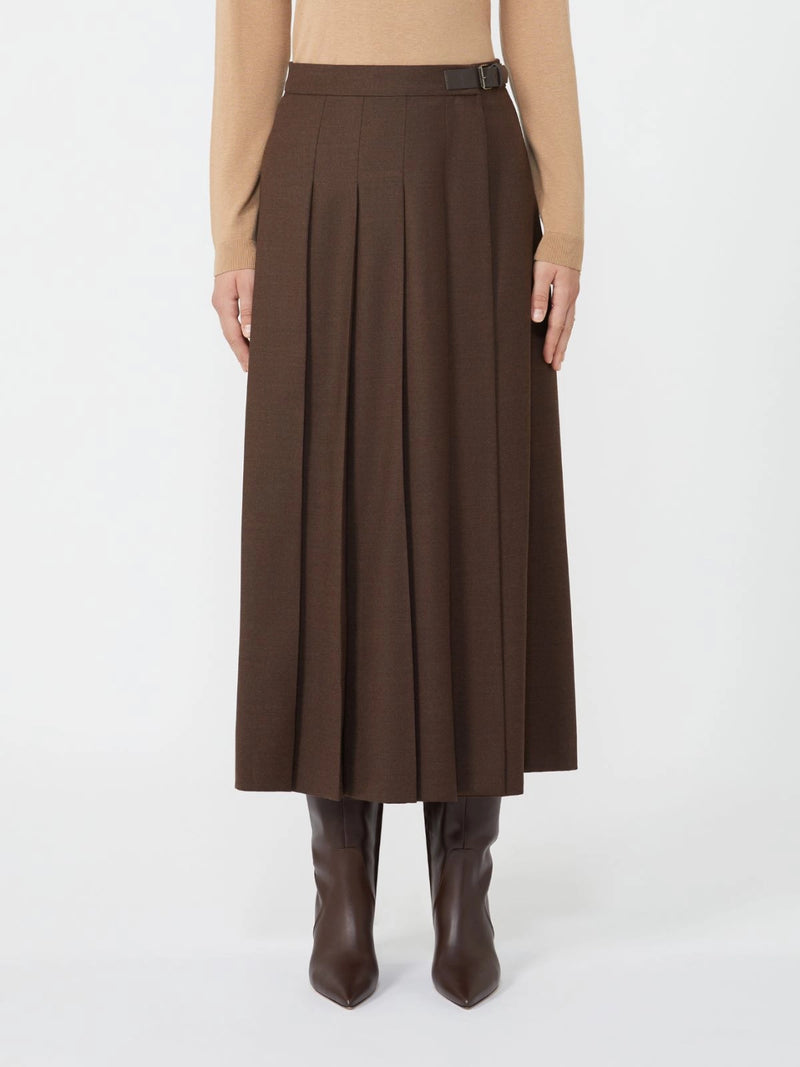Gonna portafoglio in lana - CIOCCOLATO WEEKEND MAXMARA