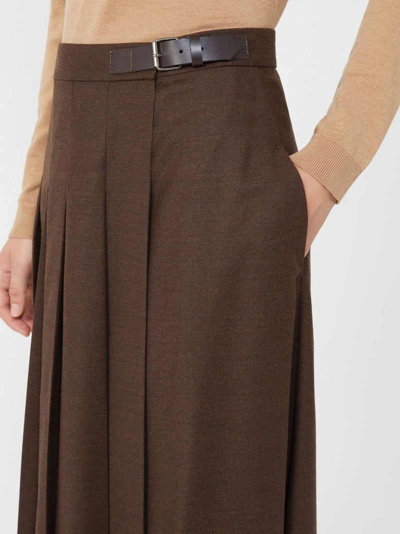 Gonna portafoglio in lana - CIOCCOLATO WEEKEND MAXMARA