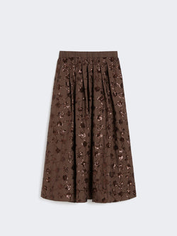 Gonna in cotone con paillette WEEKEND MAXMARA