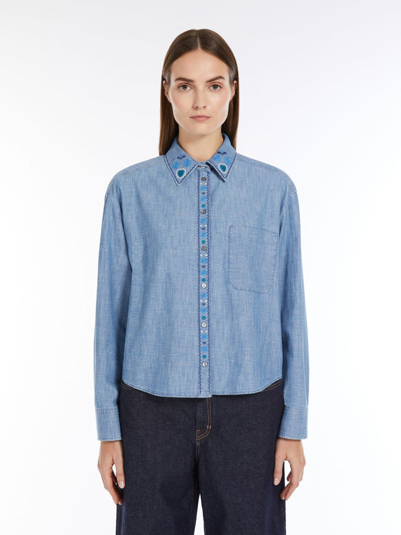 Camicia in chambray di cotone  WEEKEND MAXMARA