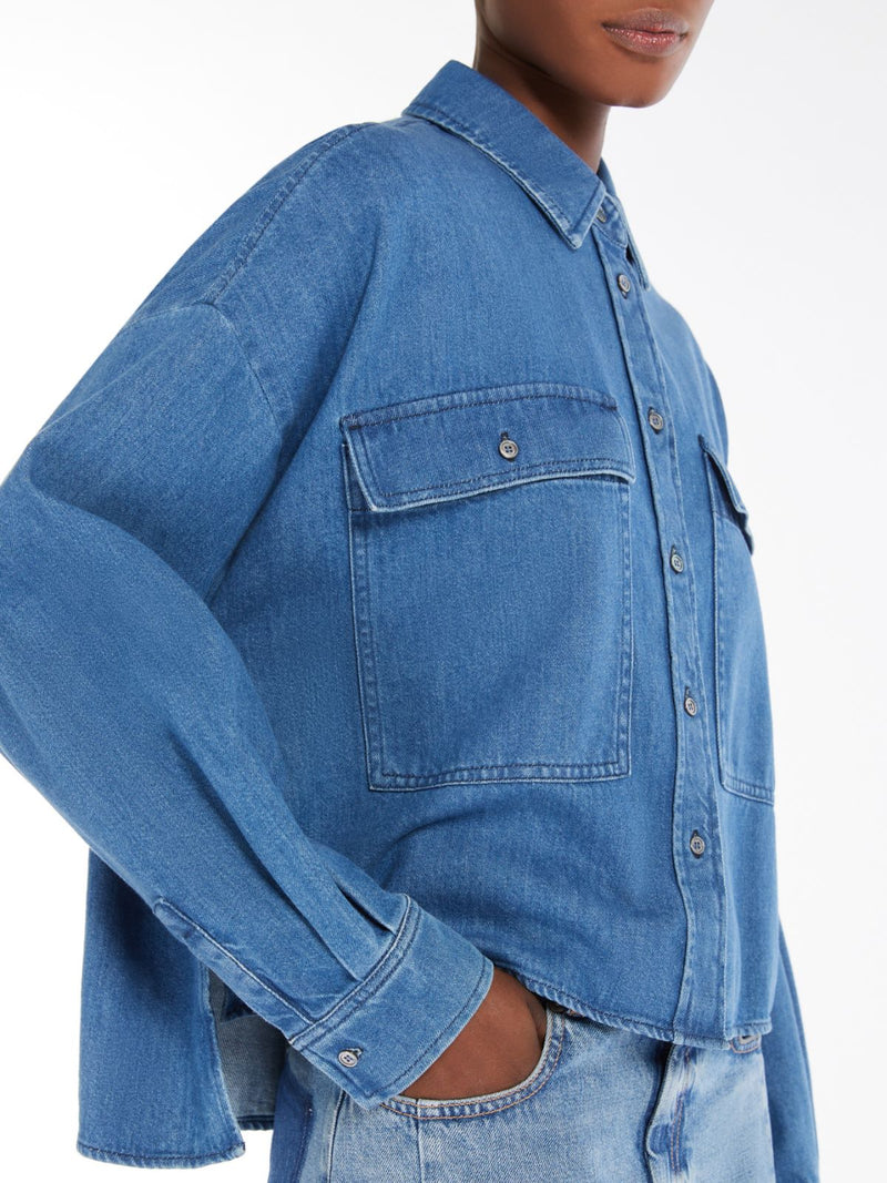 Camicia boxy in denim  WEEKEND MAXMARA