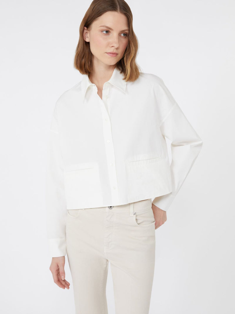 Camicia boxy in cotone pesante WEEKEND MAXMARA