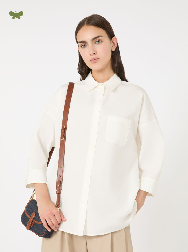 Camicia svasata in popeline WEEKEND MAXMARA