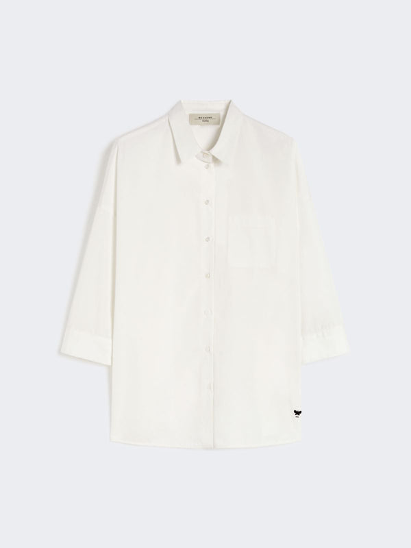 Camicia svasata in popeline WEEKEND MAXMARA
