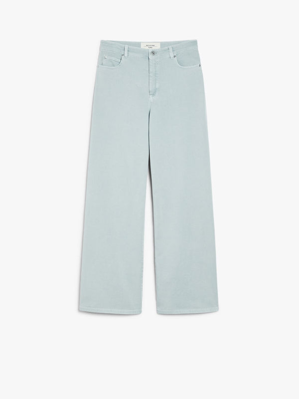 Pantalone wide leg in drill di cotone  WEEKEND MAXMARA