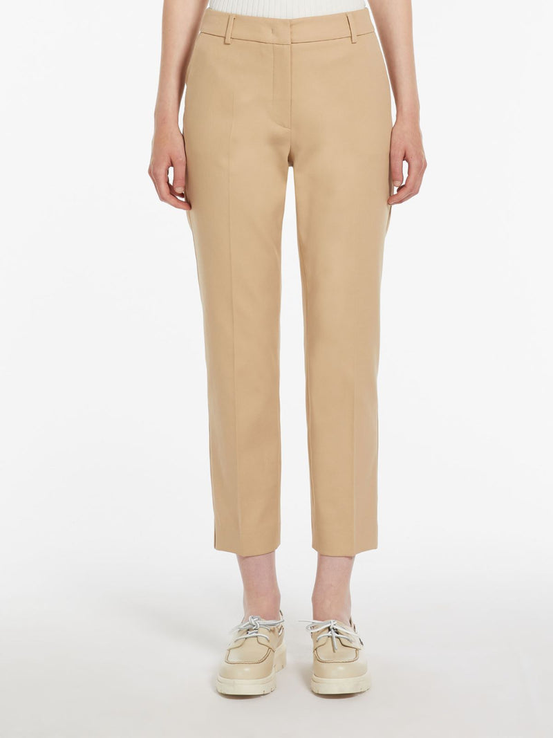 PANTALONE A SIGARETTA IN COTONE STRETCH weekend maxmara