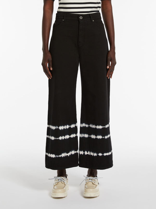 PANTALONE IN COTONE TIE & DYE weekend maxmara